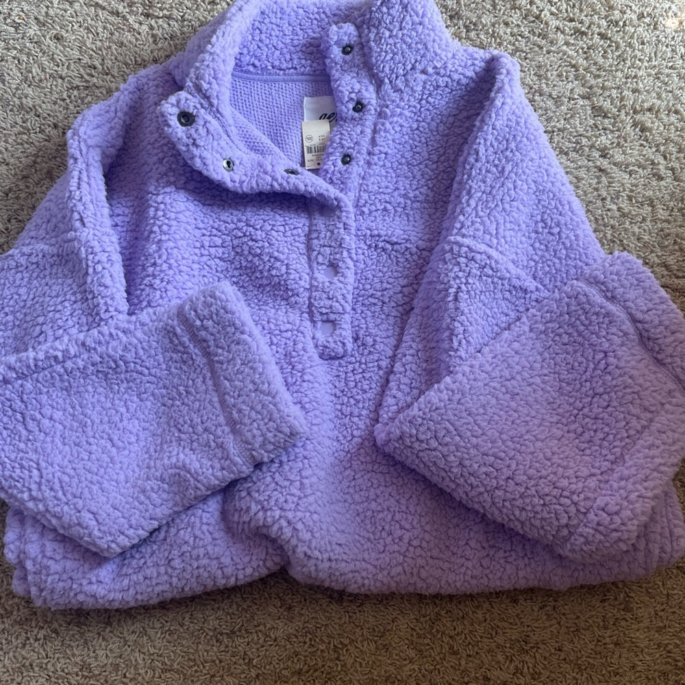 aerie fleece pullover